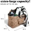 imageFit ampamp Fresh Large Beach Bag for Women  Extra Large Travel Tote With PocketsLeopard