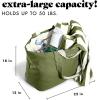 imageFit ampamp Fresh Large Beach Bag for Women  Extra Large Travel Tote With PocketsOlive