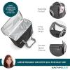 imageRachael Ray Insulated Thermal Canvas Tote IvoryBlack