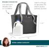 imageRachael Ray Insulated Thermal Canvas Tote IvoryBlack