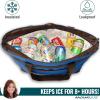 imageRachael Ray Jumbo Chillout Thermal Tote Insulated Soft Sided Cooler BagBlue