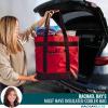 imageRachael Ray Jumbo Chillout Thermal Tote Insulated Soft Sided Cooler BagRed