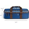 imageRachael Ray Lasagna Lugger Thermal Insulated Casserole Carrier for Hot or Cold Food Lugger Tote for Potluck Parties Picnic and Cookouts Fits 9quot x 13quot Baking DishBlue Plaid