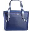 imageRachael Ray Field Tote  Soft Sided Zippered Cooler Bag Insulated and Leak Proof Grocery Bag Portable Travel Cooler Hot or Cold Carrier Navy