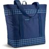 imageRachael Ray Jumbo Chillout Thermal Tote Insulated Soft Sided Cooler BagNavy Gingham