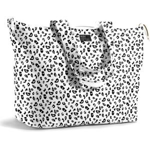 imageFit ampamp Fresh Large Beach Bag for Women  Extra Large Travel Tote With PocketsMicro Cheetah