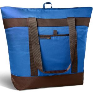 imageRachael Ray Jumbo Chillout Thermal Tote Insulated Soft Sided Cooler BagBlue