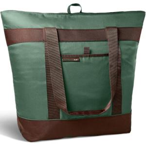 imageRachael Ray Jumbo Chillout Thermal Tote Insulated Soft Sided Cooler BagForest Green