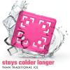 imageCool Coolers XL Fashion Ice by Fit  Fresh 4pk Ice Packs for Coolers Freezer Packs for Lunchboxes Pearl WhiteHot Pink  Large 3PK