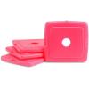 imageCool Coolers by Fit  Fresh Reusable ampamp LongLasting Slim Ice Packs Cold Packs for Cooler Flat ice Packs for Lunch Bags Cooler Accessories for Lunchboxes Camping Beach Lunch ampamp Work 12PK Pink