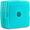 imageCool Coolers by Fit  Fresh Reusable ampamp LongLasting Slim Ice Packs Cold Packs for Lunch Boxes Ice Packs for Lunch Bags Blue 12 PackGreen 12 PK