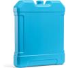 imageCool Coolers by Fit  Fresh XL Cooler Ice Block Large and Powerful Ice Pack Perfect for Insulated Cooler Beach Bag Backpack Cooler ampamp Travel 1PK BlueBlue Block