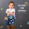 imageFit  Fresh DIY Sticker Insulated Lunch Bag Trendy Kids Lunch Box Soft Lunch Cooler Bag Perfect for School Picnics Trips ampamp More NavyNavy