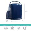 imageFit  Fresh DIY Sticker Insulated Lunch Bag Trendy Kids Lunch Box Soft Lunch Cooler Bag Perfect for School Picnics Trips ampamp More NavyNavy