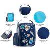 imageFit  Fresh DIY Sticker Insulated Lunch Bag Trendy Kids Lunch Box Soft Lunch Cooler Bag Perfect for School Picnics Trips ampamp More NavyNavy