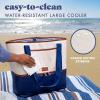 imageFit ampamp Fresh Beach ampamp Boat Cooler Collection  Insulated Leakproof WaterResistant Totes ampamp Lunch Bags for Summer Pool ampamp Travel16can  Navy