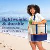imageFit ampamp Fresh Beach ampamp Boat Cooler Collection  Insulated Leakproof WaterResistant Totes ampamp Lunch Bags for Summer Pool ampamp Travel16can  Navy