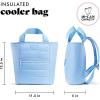 imageFit ampamp Fresh Carefree Cooler Collection  Insulated Leakproof WaterResistant Tote ampamp Mini Sling Bag for Summer Pool ampamp Travel18Can  Cornflower