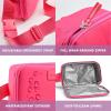 imageFit ampamp Fresh Carefree Cooler Collection  Insulated Leakproof WaterResistant Tote ampamp Mini Sling Bag for Summer Pool ampamp Travel3Can  Hot Pink
