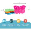 imageFit ampamp Fresh Cool Coolers Kids Lunch Box Ice Packs Slim Ice Packs for Lunch Bags Lunch Ice Packs ReusableMulticolored 8 Pack DinoButterfly  8 PK