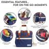 imageFit ampamp Fresh Foundry Soft Cooler Bag Insulated Leak Proof 12 Can Small Soft Sided Cooler Bag for Men and Women Portable Travel ampamp Beach Cooler Bag with Removable Hard Liner Stain ResistantNavy