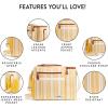 imageFit ampamp Fresh Foundry Soft Cooler Bag Insulated Leak Proof and Wine Carrier Bag 24 Can Large Soft Sided Cooler Bag for Men and Women 2 Bottle Wine Holder Tote Bag for Travel Beach and Picnic BagYellow
