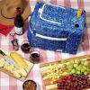 imageFit ampamp Fresh Foundry Soft Cooler Bag Insulated Leak Proof and Wine Carrier Bag 24 Can Large Soft Sided Cooler Bag for Men and Women 2 Bottle Wine Holder Tote Bag for Travel Beach and Picnic BagBlue