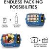 imageFit ampamp Fresh Foundry Soft Cooler Bag Insulated Leak Proof and Wine Carrier Bag 24 Can Large Soft Sided Cooler Bag for Men and Women 2 Bottle Wine Holder Tote Bag for Travel Beach and Picnic BagBlue