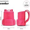 imageFit ampamp Fresh Insulated Backpack Soft Cooler  LeakResistant Beach ampamp Travel Bag for Women 24 Can Capacity Picnic ampamp Cooler BagHot Pink