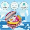 imageFit ampamp Fresh Insulated Lunch Box For Kids Boys ampamp Girls Lunch Bag For Kids With Matching Lunch Container And Ice Pack School Lunch Box Pinapple KitWaffle Unicorn