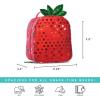 imageFit ampamp Fresh Insulated Lunch Box For Kids Boys ampamp Girls Lunch Bag For Kids With Matching Lunch Container And Ice Pack School Lunch Box Pinapple KitStrawberry