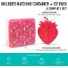 imageFit ampamp Fresh Insulated Lunch Box For Kids Boys ampamp Girls Lunch Bag For Kids With Matching Lunch Container And Ice Pack School Lunch Box Pinapple KitStrawberry