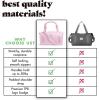 imageFit ampamp Fresh Premium Neoprene Weekender Bag With Trolley Sleeve  Large Overnight Carryon Duffel Gym and Hospital Bag for Labor ampamp DeliveryBallet Pink