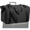 imageFit ampamp Fresh Premium Neoprene Weekender Bag With Trolley Sleeve  Large Overnight Carryon Duffel Gym and Hospital Bag for Labor ampamp DeliveryBlack