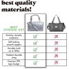 imageFit ampamp Fresh Premium Neoprene Weekender Bag With Trolley Sleeve  Large Overnight Carryon Duffel Gym and Hospital Bag for Labor ampamp DeliveryGrey