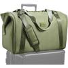 imageFit ampamp Fresh Premium Neoprene Weekender Bag With Trolley Sleeve  Large Overnight Carryon Duffel Gym and Hospital Bag for Labor ampamp DeliveryMoss Green