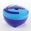 imageFit ampamp Fresh Sandwich and Snack Set Dual Container with Ice Pack Adult and Kids Lunch Container Sandwich Container for Lunch Box BlueKids Hot Lunch Container
