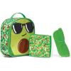 imageFit ampamp Fresh Insulated Lunch Box For Kids Boys ampamp Girls Lunch Bag For Kids With Matching Lunch Container And Ice Pack School Lunch Box Pinapple KitAvocado