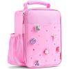 imageFit ampamp Fresh Lunch Box For Kids Boys ampamp Girls School Camp Insulated Bag With Shoe Charm Slots For Personalization TealPink