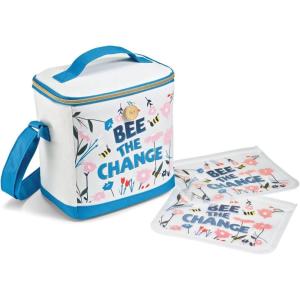 imageFit ampamp Fresh Dinosaur Insulated Lunch Box BPAFree Leakproof Water Resistant Large Capacity Thermal Insulation Reusable Snack Bags Durable PolyesterBee The Change