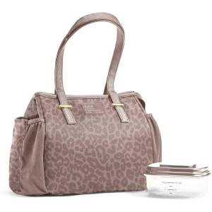 imageFit ampamp Fresh Lunch Bag For Women Insulated Womens Lunch Bag For Work Leakproof ampamp StainResistant Large Lunch Box For Women With Containers and Zipper Closure Copley Bag PlumMocha Feline Fine