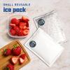 imageFit ampamp Fresh Cool Coolers 2 Pack Soft Ice for Lunch Bags Flexible Stretch Nylon Durable Reusable Lunch Box Ice Packs Soft Ice Reusable Freezer Packs Lunch Ice Easy to Clean Pink BowsIvory Feline Fine