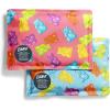 imageFit ampamp Fresh Cool Coolers 2 Pack Soft Ice for Lunch Bags Flexible Stretch Nylon Durable Reusable Lunch Box Ice Packs Soft Ice Reusable Freezer Packs Lunch Ice Easy to Clean Pink BowsGummy Bears