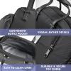 imageFit ampamp Fresh Lunch Bag For Women Insulated Womens Lunch Bag For Work Leakproof ampamp StainResistant Large Lunch Box For Women With Bottle Pocket Long Straps Zipper Closure Laketown Bag Black CheetahBlack