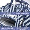 imageFit ampamp Fresh Lunch Bag For Women Insulated Womens Lunch Bag For Work Leakproof ampamp StainResistant Large Lunch Box For Women With Bottle Pocket Long Straps Zipper Closure Laketown Bag Black CheetahNavy Stripe