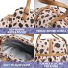 imageFit ampamp Fresh Lunch Bag For Women Insulated Womens Lunch Bag For Work Leakproof ampamp StainResistant Large Lunch Box For Women With Bottle Pocket Long Straps Zipper Closure Laketown Bag Black CheetahCheetah Tan