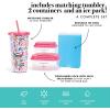 imageFit ampamp Fresh Lunch Bag For Women Insulated Womens Lunch Bag For Work Leakproof ampamp StainResistant Large Lunch Box For Women With Containers Tumbler and Ice Pack Zipper Closure Wichita Bag PalmRainbow