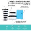 imageFit ampamp Fresh Lunch Bag For Women Insulated Womens Lunch Bag For Work Leakproof ampamp StainResistant Large Lunch Box For Women With Containers Tumbler and Ice Pack Zipper Closure Wichita Bag PalmBW Glam Cat