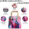 imageFit ampamp Fresh Lunch Bag For Women Insulated Womens Lunch Bag For Work Leakproof ampamp StainResistant Large Lunch Box For Women With Containers Zipper Closure Minneola Bag Brush StrokesBrush Strokes