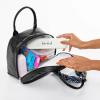 imageFit ampamp Fresh Lyon Luxe Lunch Bag For Women Insulated Womens Lunch Bag For Work Leakproof ampamp StainResistant Large Lunch Box For Women Faux Croc Leather BlackLyon Black